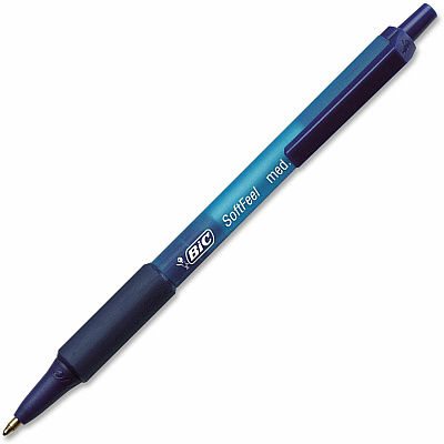 BIC SoftFeel Retractable Ball Pens (BICSCSM361BE)