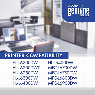 Brother Genuine TN880 Super High Yield Mono Laser Toner Cartridge