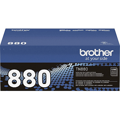 Brother Genuine TN880 Super High Yield Mono Laser Toner Cartridge