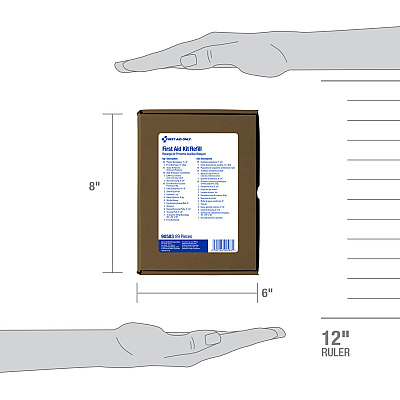 First Aid Only 25-Person Bulk First Aid Refill - ANSI Compliant (FAO90583)