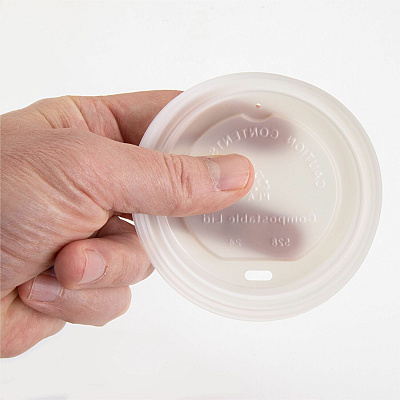 Genuine Joe Vented Hot Cup Lid (GJO10212)
