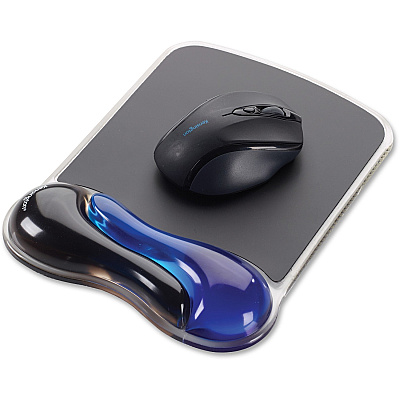 Kensington Duo Gel Wave Mouse Pad Wrist Pillow (KMW62401)