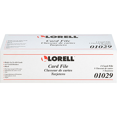 Lorell Desktop Business Card File (LLR01029)