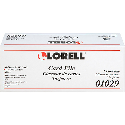 Lorell Desktop Business Card File (LLR01029)