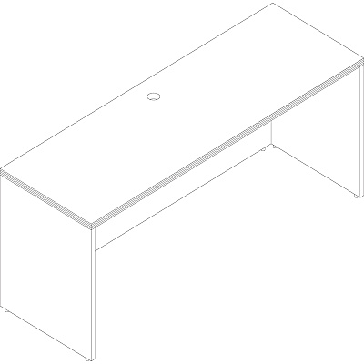 Lorell Chateau Series Credenza (LLR34310)