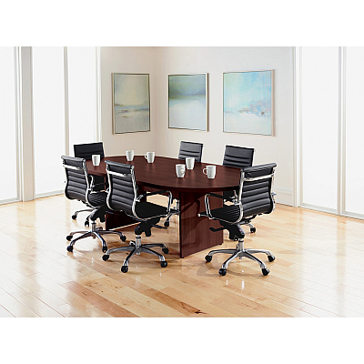 Lorell Chateau Series 8' Oval Conference Tabletop (LLR34342)