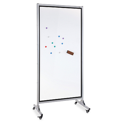 Lorell Double-sided Dry-Erase Easel/Room Divider (LLR55630)