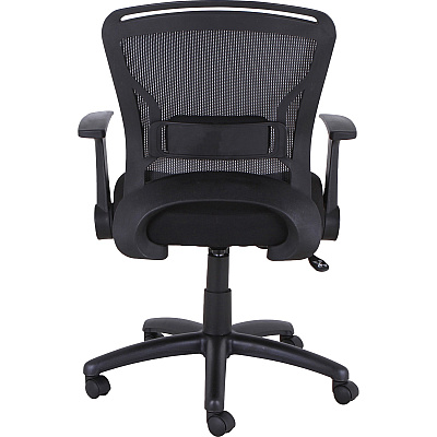 Lorell Flipper Arm Mid-back Office Chair (LLR59519)