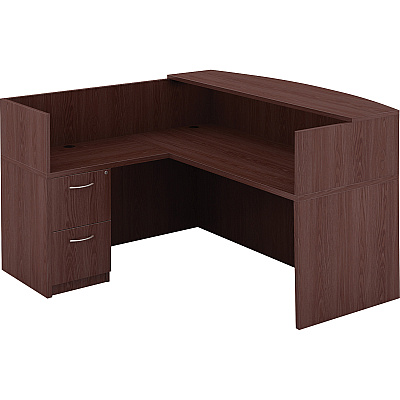 Lorell Essentials Series Front Reception Desk (LLR59582)