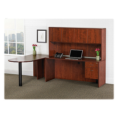 Lorell Essentials Series Front Reception Desk (LLR59582)