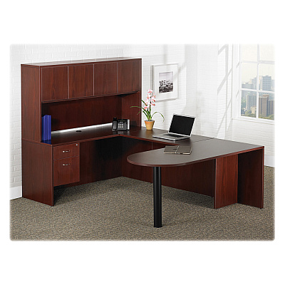 Lorell Essentials Series Front Reception Desk (LLR59582)