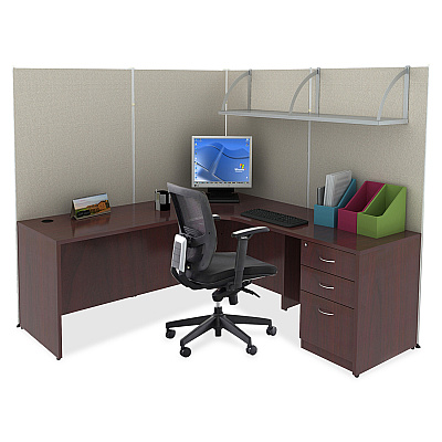 Lorell Essentials Series Front Reception Desk (LLR59582)