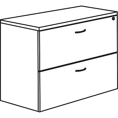 Lorell Essentials Series Lateral File (LLR69972)