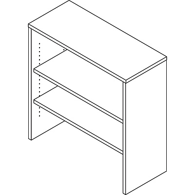Lorell Essentials Series Stack-on Bookshelf (LLR69975)