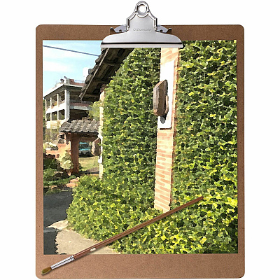 Officemate Wood Clipboard, Way Bill Size (OIC83104)