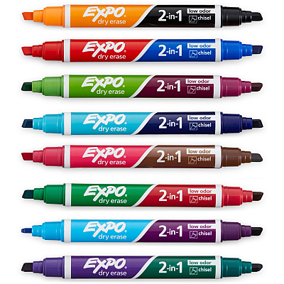 EXPO 2-in-1 Dry Erase Markers (SAN1944658)