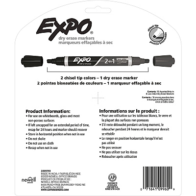 EXPO 2-in-1 Dry Erase Markers (SAN1944658)