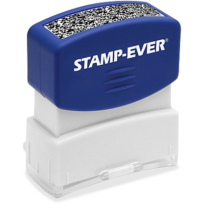 Stamp-Ever Pre-inked Security Block Stamp (USS8866)