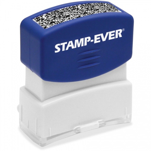 Stamp-Ever Pre-inked Security Block Stamp (8866)