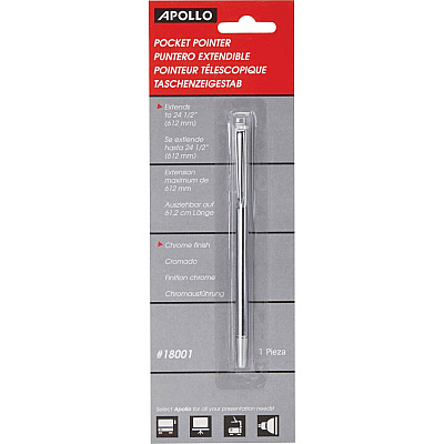 Quartet Chrome Pocket Pointer (APO18001)
