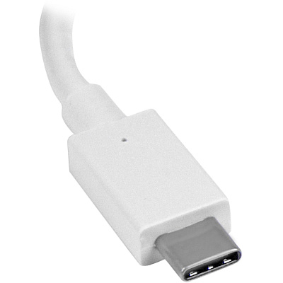 StarTech Usb-c To Hdmi Adapter - 4k 30hz - White - Usb Type-c To Hdmi Adapter - Thunderbolt 3 Compatible (CDP2HDW)
