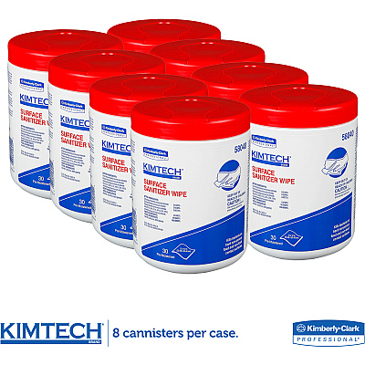 KIMTECH Prep Surface Sanitizer Wipes (KCC58040CT)