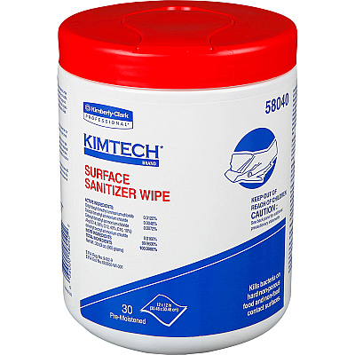 KIMTECH Prep Surface Sanitizer Wipes (KCC58040CT)