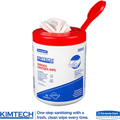 KIMTECH Prep Surface Sanitizer Wipes (KCC58040CT)