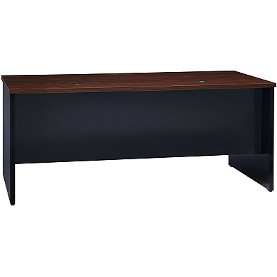 Lorell Fortress Modular Series Double-Pedestal Desk (LLR79139)