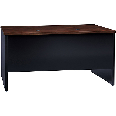 Lorell Fortress Modular Series Double-Pedestal Desk (LLR79141)