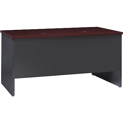 Lorell Fortress Modular Series Double-Pedestal Desk (LLR79142)