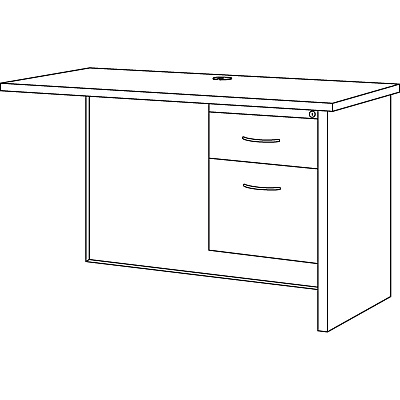 Lorell Fortress Modular Series Right Return (LLR79154)