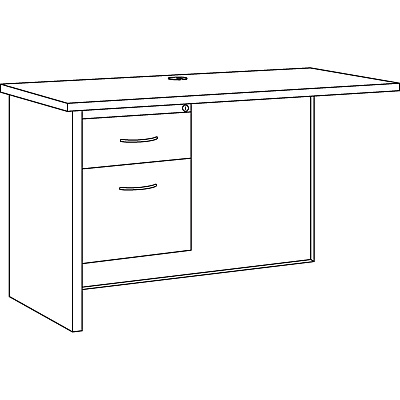 Lorell Fortress Modular Series Left Return (LLR79156)