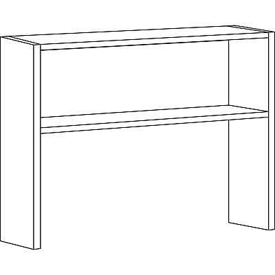 Lorell Fortress Modular Series Stack-on Hutch (LLR79172)