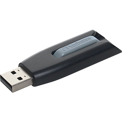 Verbatim 16GB Store 'n' Go V3 USB 3.2 Gen 1 Flash Drive - 3pk - Blue, Green, Gray (99126)