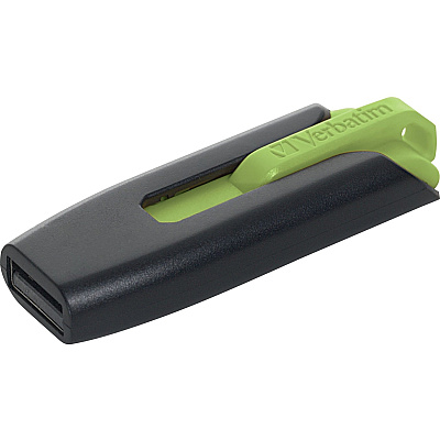 Verbatim 16GB Store 'n' Go V3 USB 3.2 Gen 1 Flash Drive - 3pk - Blue, Green, Gray (99126)