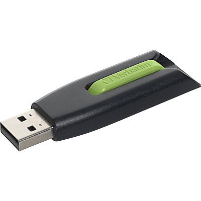 Verbatim 32GB Store 'n' Go V3 USB 3.2 Gen 1 Flash Drive - 2pk - Blue, Green (99127)