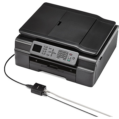 StarTech 10/100mbps Ethernet To Usb 2.0 Network Lpr Print Server - Usb Print Server With 10base-t/100base-tx Auto-sensing - Supports Lpr Network Printing (PM1115U2)