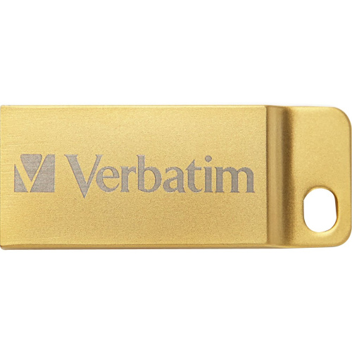 Verbatim 16GB Metal Executive USB 3.0 Flash Drive - Gold (99104)