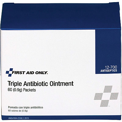 First Aid Only Triple Antibiotic Ointment Packets (FAO12700)