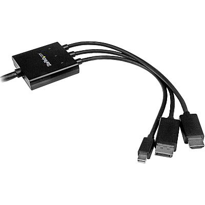 StarTech 6 Ft Dp Mini Dp Or Hdmi To Hdmi Adapter (DPMDPHD2HD)