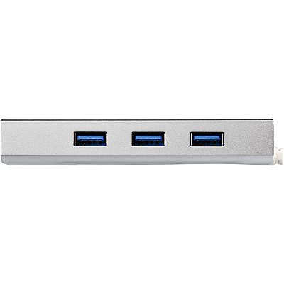 StarTech 3-port Usb Hub With Ethernet, Usb-a Ports, Gigabit Ethernet/gbe, Usb 5gbps, Bus-powered, Portable Laptop Usb 3.0 Hub (ST3300G3UA)
