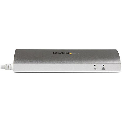 StarTech 3-port Usb Hub With Ethernet, Usb-a Ports, Gigabit Ethernet/gbe, Usb 5gbps, Bus-powered, Portable Laptop Usb 3.0 Hub (ST3300G3UA)