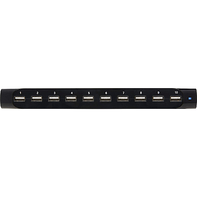 Tripp Lite 10-Port USB Charging Station with Adjustable Storage, 12V 8A (96W) USB Charger Output (U280010ST)