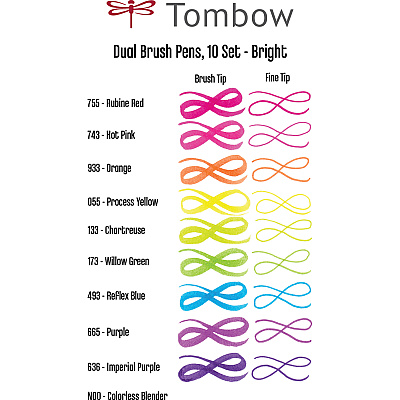 Tombow Dual Brush Pen Set (TOM56185)