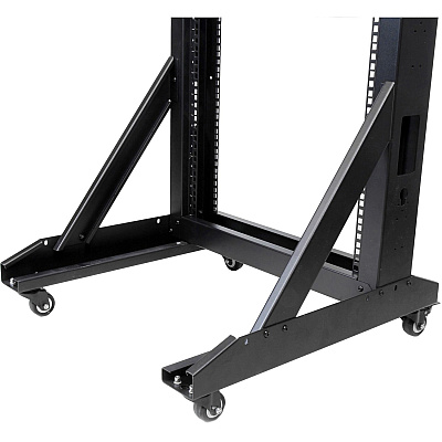 StarTech 2-post Server Rack With Casters - 42u. (2POSTRACK42)