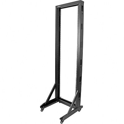StarTech 2-post Server Rack With Casters - 42u. (2POSTRACK42)