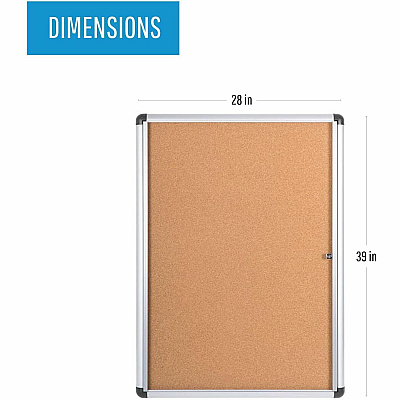 MasterVision Magnetic Ultra Slim Enclosed Board (BVCVT630101690)