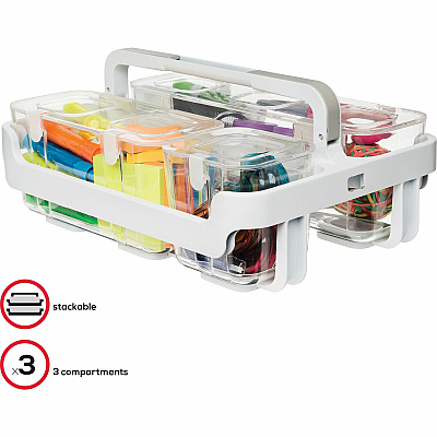 deflecto Stackable Caddy Organizer (DEF29003)
