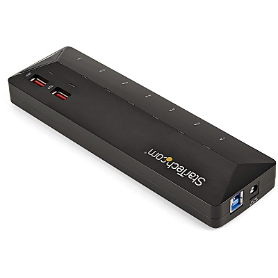 StarTech 7-pt Usb 3.0 Hub + 2x 2.4a Charge Ports (ST93007U2C)